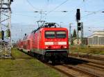 Am 26.08.2015 kam die 114 017 von der DB aus Richtung Salzwedel nach Stendal und fuhr weiter in Richtung Magdeburg .