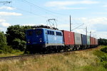 Am 12.07.2016 kam die 139 285-1 von der EGP aus Richtung Stendal und fuhr nach  Salzwedel .