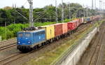 Am 26.08.2017 kam die 139 285-1 von der EGP – Eisenbahngesellschaft Potsdam, aus Richtung Stendal und fuhr weiter in Richtung Salzwedel . 