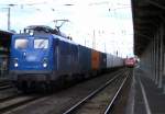 Am 13.06.2014 kam die 140 824-4 von der EGP aus Richtung Magdeburg nach Stendal und fuhr weiter in Richtung Salzwedel.