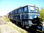 Am 13.10.2018 stand die DP 55 (  142 191-6 )  von der  EGP – Eisenbahngesellschaft Potsdam, im Historischen Lokschuppen Wittenberge ,
