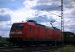 Am 5.06.2014 kam die 145 017-0 von der DB aus Richtung Salzwedel nach Stendal.