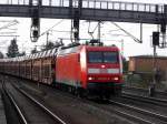 Am 31.10.2014 kam die 145 037-8 von der DB aus Richtung Braunschweig nach Niederndodeleben und fuhr weiter in Richtung Magdeburg .