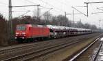 Am 05.02.2015 kam die 145 146-9 von der DB aus Richtung Magdeburg nach Niederndodeleben und fuhr weiter in Richtung Braunschweig .