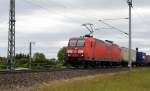 Am 02.06.2015 kam die die 145 078-2 von der DB aus Richtung Salzwedel und fuhr weiter in Richtung Stendal .