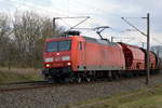 -br-6-145-db/725014/am-28012021-kam-die-145-078-2 Am 28.01.2021 kam die 145 078-2 von DB Cargo Deutschland AG, aus Richtung Sendal und fuhr weiter in Richtung  Wittenberge .
