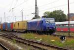 Am 11.09.2015 kam die 145 087-3 von der METRANS  (SRI Rail Invest GmbH .)    aus Richtung Magdeburg nach Stendal und fuhr weiter in Richtung Salzwedel .