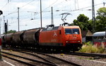 Am 26.06.2016 kam die 145-CL001 von ArcelorMittal aus Richtung Berlin nach Stendal und fuhr weiter in Richtung Hannover  .