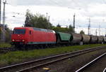 Am 09.05.2017 kam die 145 091-5 von der HSL Logistik GmbH, (BRLL - Beacon Rail Leasing S.à.r.l.)  aus Richtung Salzwedel nach Stendal und fuhr weiter in Richtung Magdeburg .