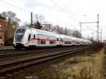Am 04.03.2016 kam die 146 561-6  von der DB aus Richtung Magdeburg nach Niederndodeleben und fuhr weiter in Richtung Braunschweig .