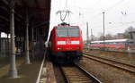 Am 03.02.2017 stand die 146 031 von DB Regio in Stendal .