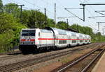 Am 18.05.2017 kam die 146 559-0 von DB Fernverkehr  aus Richtung Magdeburg nach Niederndodeleben und fuhr weiter in Richtung Braunschweig .