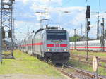 Am 06.08.2017 kam die 146 558 mit ihrem IC Dostos aus Richtung Wittenberge nach Stendal und fuhr weiter Richtung Magdeburg. 