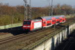 Am 16.11.2018 fuhr die 146 008 von DB Regio von  Uelzen nach Stendal .