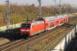 Am 16.11.2018 fuhr die 146 015 von DB Regio von Stendal nach   Uelzen  .