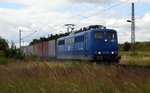 Am 06.07.2016 kam die 151 131-0 von der EGP aus der Richtung  Magdeburg  nach Demker und fuhr weiter in Richtung Stendal .