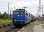 Am 15.06.2017 kam die 151 131-0 von der EGP aus Richtung Salzwedel nach Stendal und fuhr weiter in Richtung Magdeburg .