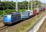 Am 27.08.2017 kam die 151 078-3 von der EGP – Eisenbahngesellschaft Potsdam, aus Richtung Stendal und fuhr weiter in Richtung Salzwedel .