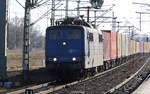 Am 15.02.2019 kam die 151 007-2 von der  EGP – Eisenbahngesellschaft Potsdam.