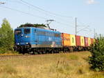 Am 12.07.2020 fuhr die 151 025-4 von der EGP von Stendal in Richtung Salzwedel .