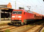 Am 5.10.2014 kam die 152 113-7 von der DB aus Richtung Magdeburg nach Stendal und fuhr weiter in Richtung Wittenberger.