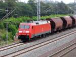 Am 14.09.2015 kam die 152 042-8 von der DB aus Richtung     Stendal und fuhr weiter in Richtung Wittenberge .