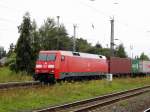 Am 15.09.2015 kam die 152 049-3 von der DB aus Richtung Salzwedel nach Stendal und fuhr weiter in Richtung Magdeburg .