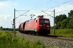 Am 09.06.2016 kam die 152 088-1 von DB Schenker aus Richtung Wittenberge und fuhr weiter in Richtung Stendal .