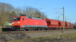 Am 08.03.2021 kam die 152 112-9 von DB Cargo Deutschland AG, aus Richtung Stendal und fuhr weiter in Richtung Wittenberge .
