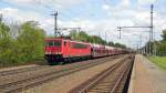 Am 13.05.2015 kam die 155 061-5 von der DB aus Richtung Magdeburg nach Niederndodeleben und fuhr weiter in Richtung Braunschweig .
