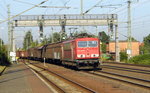 Am 07.09.2016 kam die 155 243-9 von DB Schenker aus Richtung Braunschweig nach Niederndodeleben und fuhr weiter in Richtung Magdeburg .