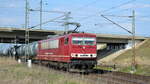 Am 26.03.2021 fuhr die 155 103-5 von  der CLR - Cargo Logistik Rail-Service GmbH,   von Stendal    nach  Magdeburg .