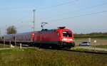 Am 29.04.2016 kam die 182 015 von der DB aus Richtung Salzwedel und fuhr weiter in Richtung Stendal .