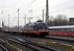 Am 21.03.2015 kam die 242.517 von der  LOCON Benelux B.V., Zwolle (Hector Rail AB.)   aus Richtung Berlin nach Stendal und fuhr weiter in Richtung Hannover .