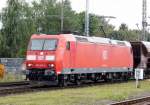 Am 16.08.2014 kam die 185 018-9 von der DB aus Richtung Hannover nach Stendal und fuhr weiter in Richtung Magdeburg .