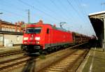 Am 17.09.2014 kam die 185 269-8 von der DB aus Richtung Magdeburg nach Stendal und fuhr weiter in Richtung Wittenberger.