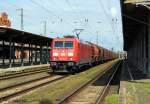 Am 07.05.2015 kam die 185 241-7 von der DB aus Richtung Magdeburg nach Stendal und fuhr weiter in Richtung Wittenberge .