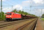 Am 13.05.2015 kam die 185 367-0 von der DB aus Richtung Magdeburg nach Niederndodeleben und fuhr weiter in Richtung Braunschweig .