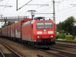 Am 23.07.2015 kam die 185 185-6 von der DB aus Richtung Braunschweig nach Niederndodeleben und fuhr weiter in Richtung Magdeburg .