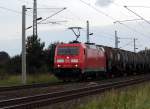 -br-6-185-db-traxx-ac1ac2/453689/am-23092015-kam-die-185-254-0 Am 23.09.2015 kam die 185 254-0 von der DB aus der Richtung Stendal nach Demker und fuhr weiter in Richtung  Magdeburg .