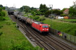 Am 02.06.2016 kam die 185 292-0 von   DB Schenker   aus Richtung Stendal und fuhr weiter in Richtung Hannover.