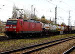 -br-6-185-db-traxx-ac1ac2/548044/am-25032017-kam-die-185-078-3 Am 25.03.2017 kam die 185 078-3 von der  DB Schenker Rail Deutschland AG, aus Richtung Braunschweig nach Stendal und fuhr weiter in Richtung Magdeburg .