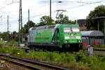 -br-6-185-db-traxx-ac1ac2/557717/am-24052017-rangierfahrt-von-185-389-4 Am 24.05.2017 Rangierfahrt von  185 389-4 von der DB Cargo Deutschland AG, in Stendal .