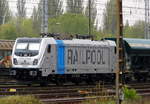 Am 03.05.2017 war die 187 311-6  von der e.g.o.o. Eisenbahngesellschaft Ostfriesland-Oldenburg mbH, ( Railpool ) in Stendal abgestellt.
