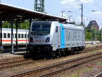 -br-6-187-traxx-f-140-ac-3/612893/am-26052018-rangierfahrt-von-der-187 Am 26.05.2018 Rangierfahrt von der 187 303-3 von der SETG  (Railpool) in Stendal . 