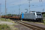 Am 27.05.2018 fuhr die 187 303-3 von der SETG (Railpool) von Stendal nach Rostock .