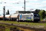 Am 05.08.2018 kam die   187 312-4 von der   HSL Logistik GmbH,  (Railpool)  aus Richtung Braunschweig nach Stendal und fuhr weiter in Richtung Berlin  .