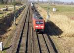 Am 18.03.2015 kam die 189 060-7 von der DB aus Richtung Hannover und fuhr weiter in Richtung Stendal .