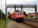 Am 23.07.2015 kam die 189 012-8 von der DB aus Richtung Braunschweig nach Niederndodeleben und fuhr weiter in Richtung Magdeburg .