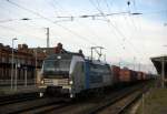 Am 27.04.2014 kam die 193 806-7 von RAILPOOL aus Richtung Magdeburg nach Stendal und fuhr weiter in Richtung Salzwedel .